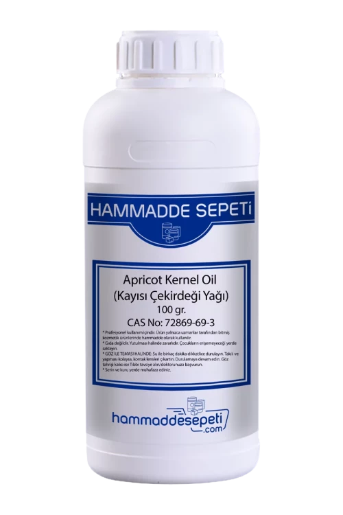 Apricot Kernel Oil Kayısı Çekirdeği Yağı 100gr