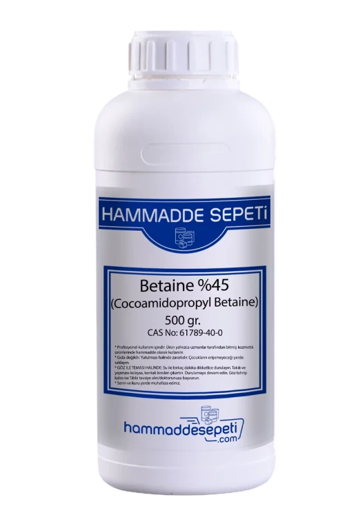 Betaine 45 Cocoamidopropyl Betaine 500gr