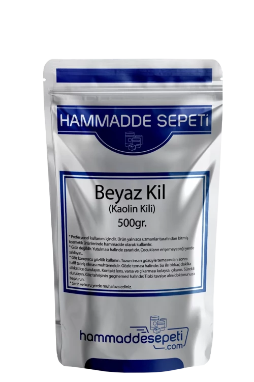 Beyaz Kil Kaolin Kili 750 gr