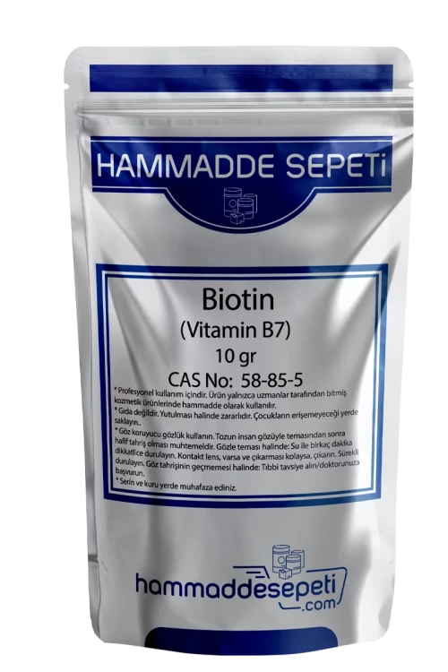 Biotin Vitamin B7 10gr