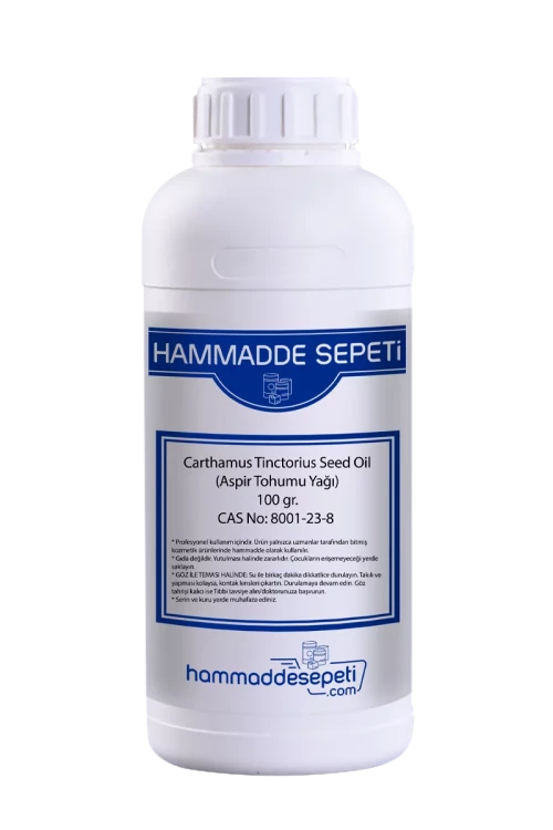 Carthamus Tinctorius Seed Oil Aspir Tohumu Yağı 100gr