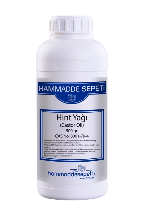 Castor Oil Hint Yağı 500gr