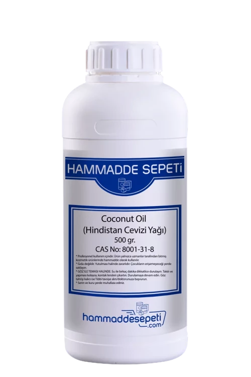 Coconut Oil Hindistan Cevizi Yağı 500gr