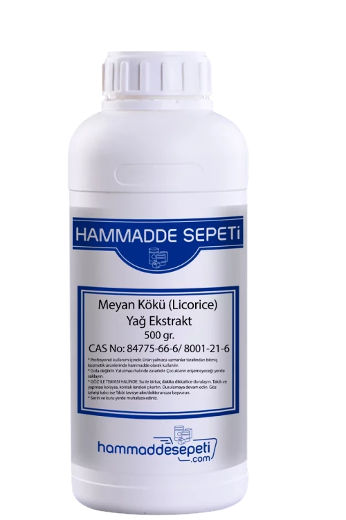 Meyan Kökü Licorice Yağ Ekstrakt 500gr