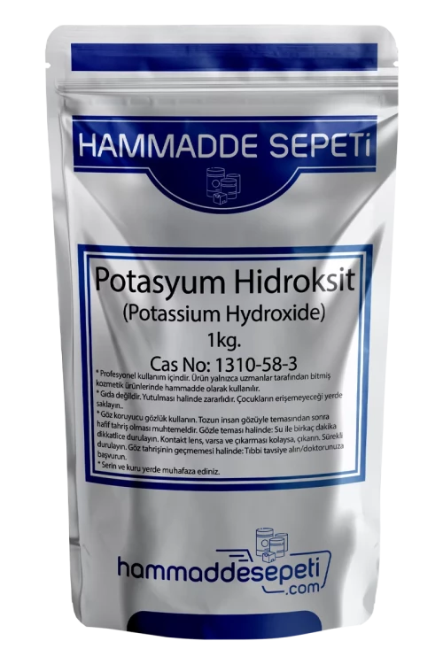 Potasyum Hidroksit Potassium Hydroxide 1kg