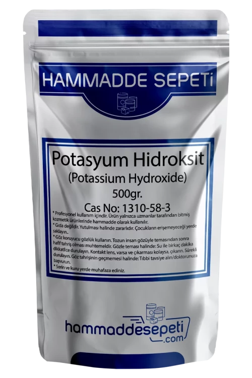 Potasyum Hidroksit Potassium Hydroxide 500gr