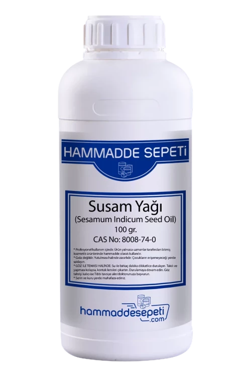 Sesamum Indicum Seed Oil Susam Yağı 100gr