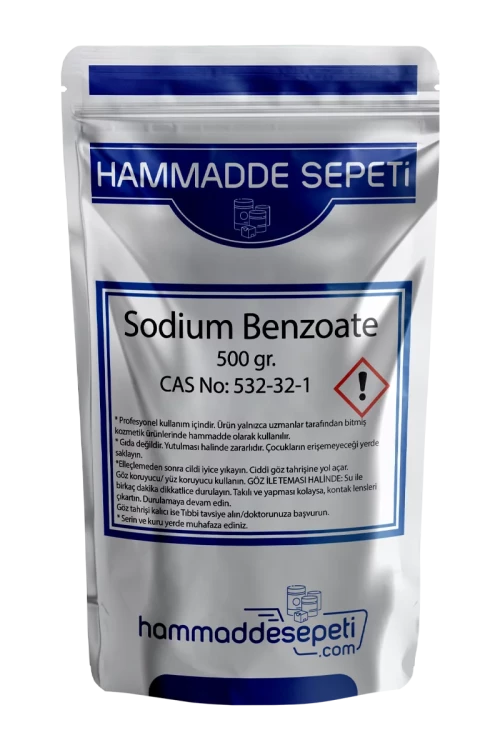 Sodium Benzoate  Sodyum Benzoat  500gr