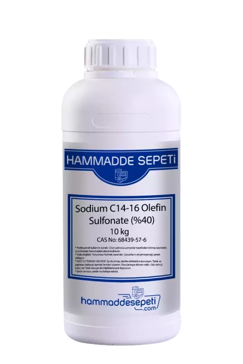 Sodium C14-16 Olefin Sulfonate (%40) 10 kg