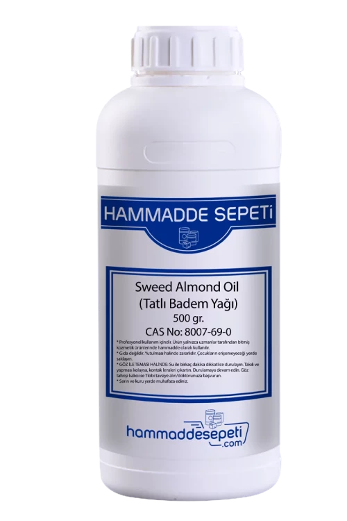 Sweet Almond Oil Tatlı Badem Yağı 500gr