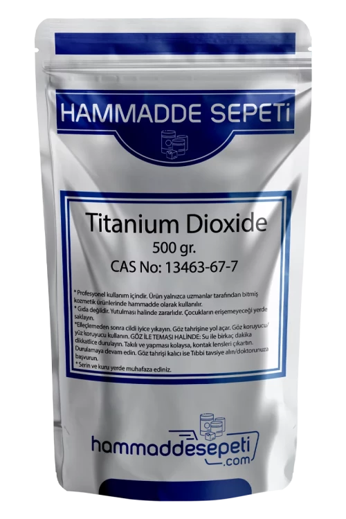 Titanium Dioxide Kapsız 500gr