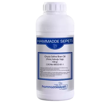 Oryza Sativa Bran Oil Pirinç Kabuğu Yağı 100gr
