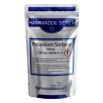 Potassium Sorbate  Potasyum Sorbat  500gr